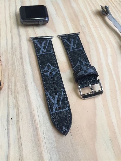 lv watch band|authentic lv apple watch band.